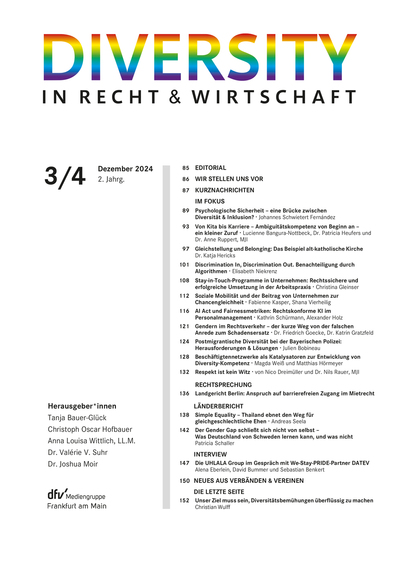 Diversity in Recht & Wirtschaft