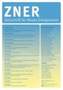Zeitschrift für neues Energierecht
